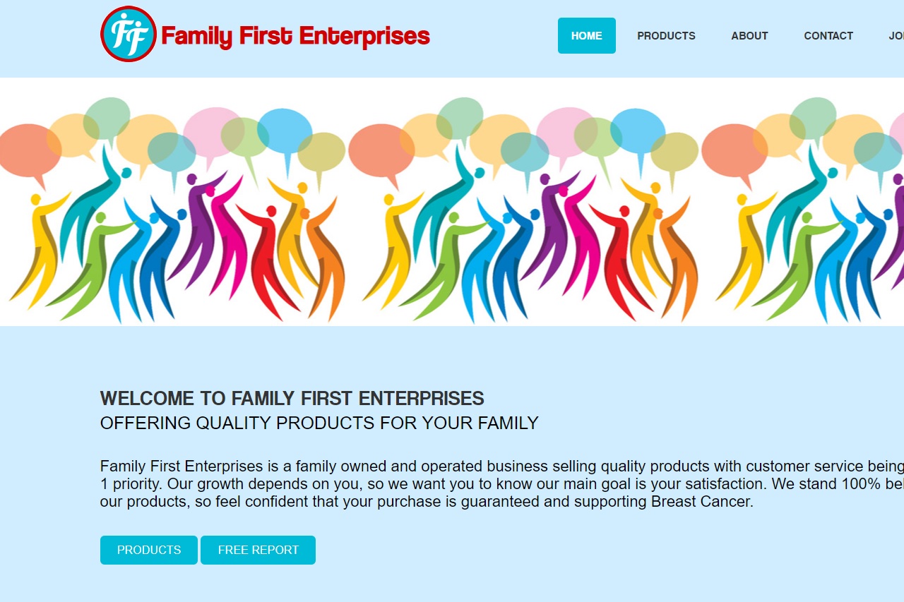 Family First Enterprises Site